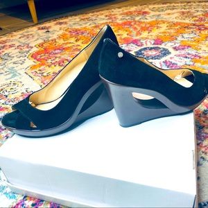 Calvin Klein Wedge Shoes; Size 11